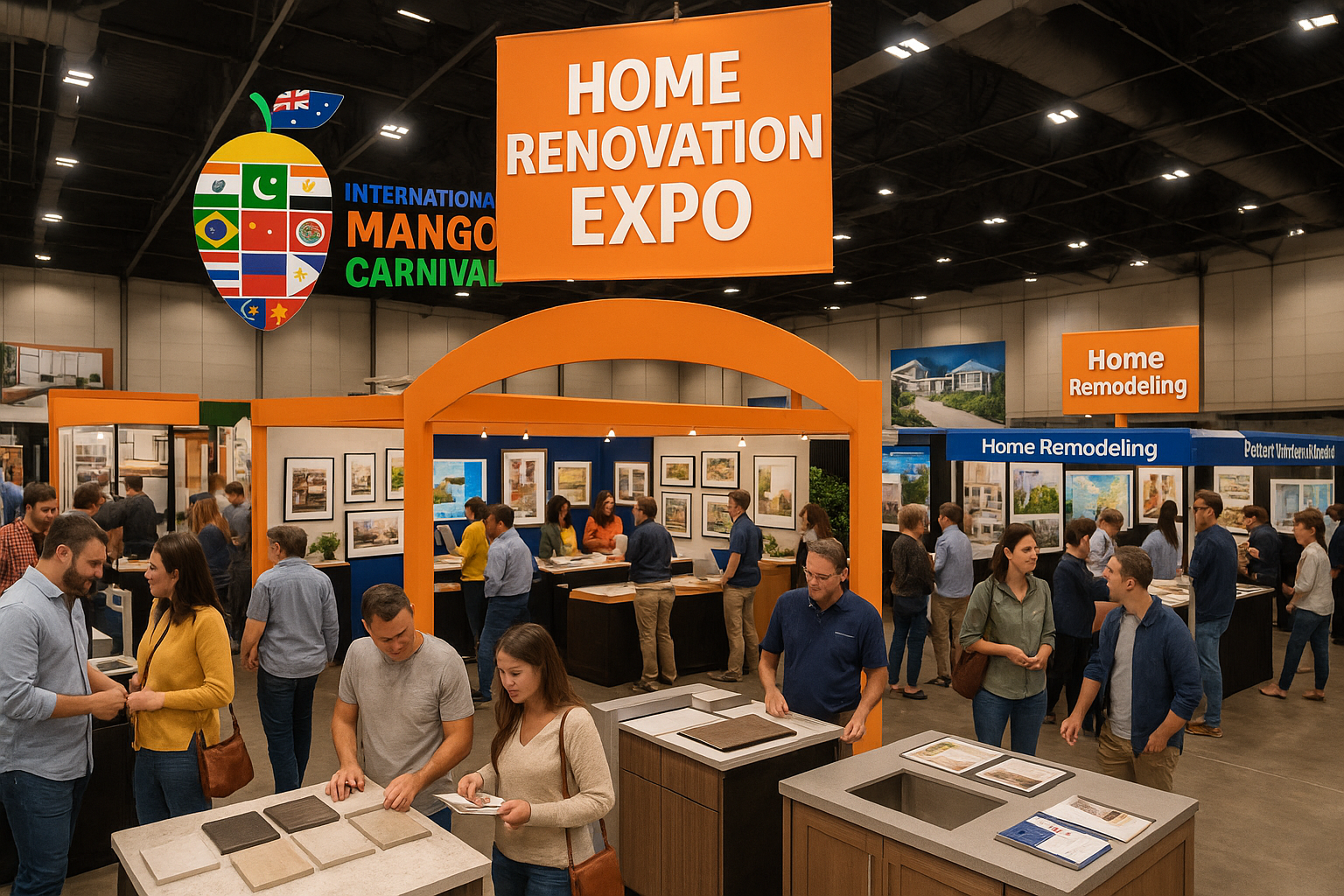 Home renovations showcase with design and renovation trends